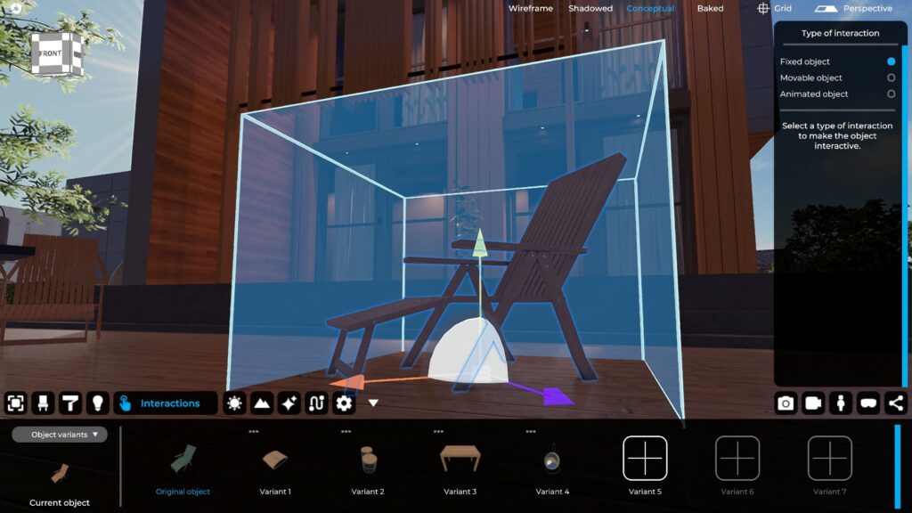 Eyecad VR- user-friendly-interface-rendering-software